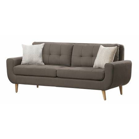 Deryn Sofa - Polyester - Grey